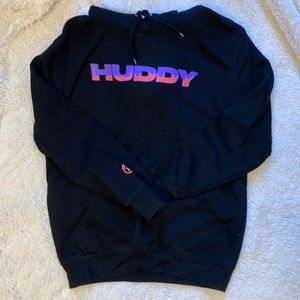 lil huddy merch hoodie. size M.